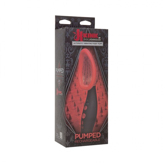 Kink Pumped Rechargeable Automatic Vibrating Pussy Pump Kink Pumped Rechargeable Automatic Vibrating Pussy Pump