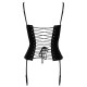 Cottelli Party Corset Black Cottelli Party Corset Black