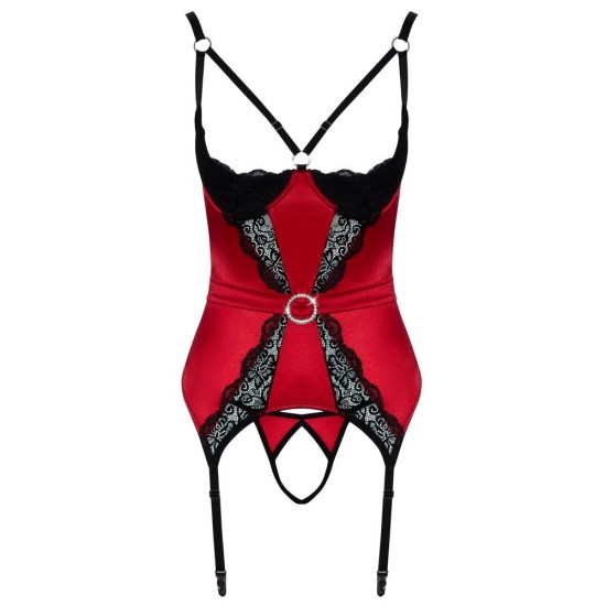 Cupless and Crotchless Basque Cupless and Crotchless Basque