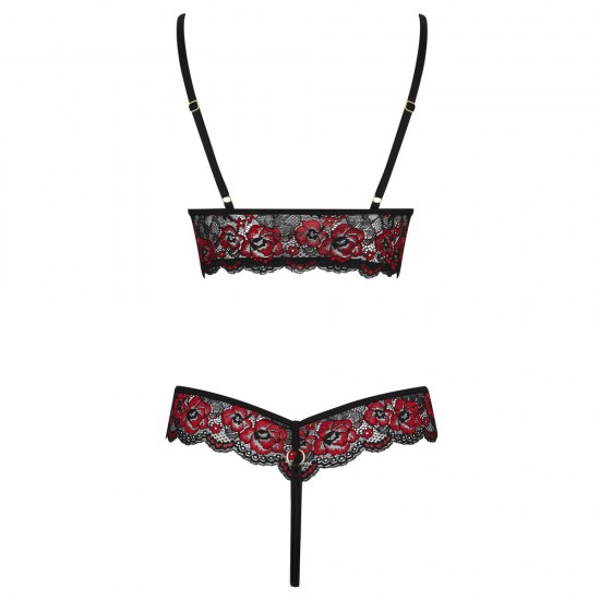 Cottelli Crotchless Body With Lace Cottelli Crotchless Body With Lace
