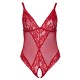 Cottelli Curves Crotchless Body Red Cottelli Curves Crotchless Body Red