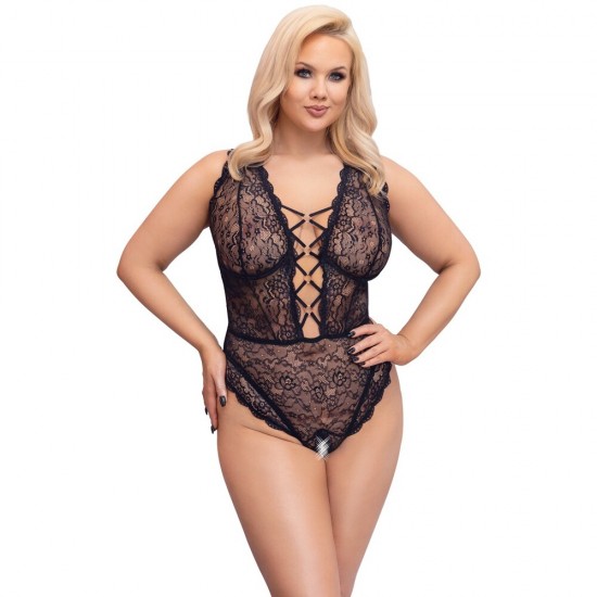 Cottelli Curve Open Crotch Body Cottelli Curve Open Crotch Body