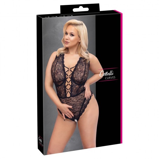 Cottelli Curve Open Crotch Body Cottelli Curve Open Crotch Body