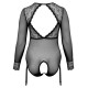 Cottelli Curves Long Sleeved Crotchless Body Cottelli Curves Long Sleeved Crotchless Body