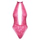 Kissable Halterneck Lace Body Pink Kissable Halterneck Lace Body Pink