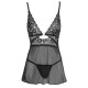 Cottelli Backless Babydoll With Thong Cottelli Backless Babydoll With Thong