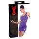 LateX Mini Dress Purple LateX Mini Dress Purple