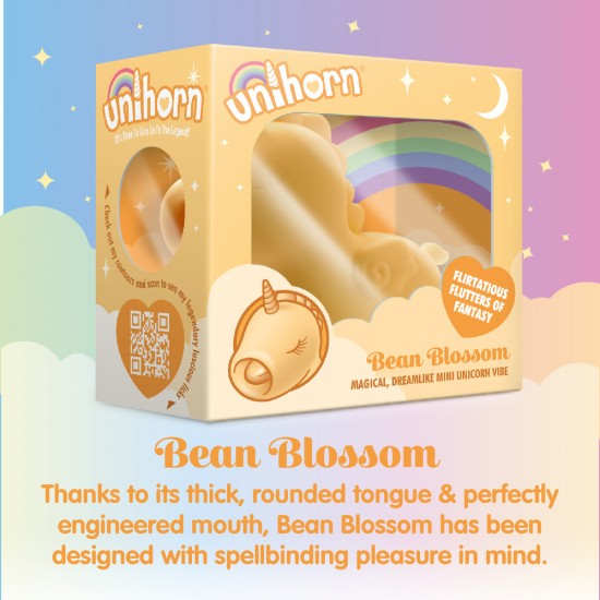 Unihorn Bean Blossom Flickering Tongue Unicorn Vibe Unihorn Bean Blossom Flickering Tongue Unicorn Vibe