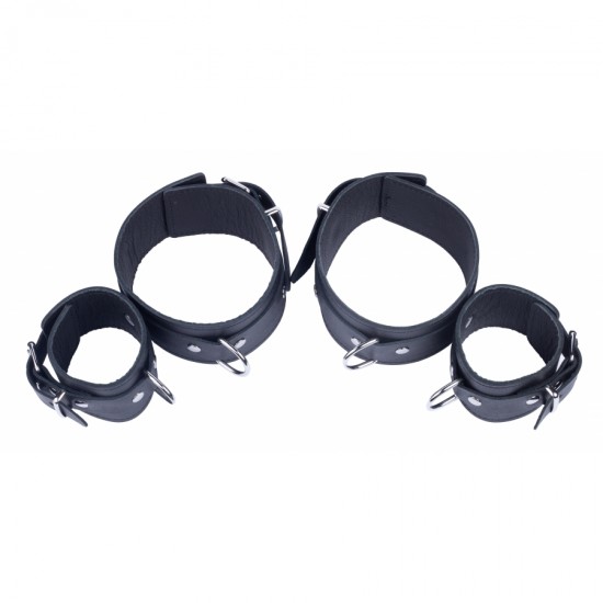 The Red Arm To Forearm Leather Shackles The Red Arm To Forearm Leather Shackles