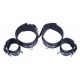 The Red Arm To Forearm Leather Shackles The Red Arm To Forearm Leather Shackles