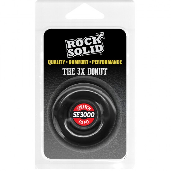 Rock Solid The Donut 3X Cock Ring Rock Solid The Donut 3X Cock Ring