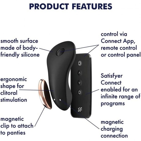 Satisfyer Little Secret Panty Vibrator Satisfyer Little Secret Panty Vibrator