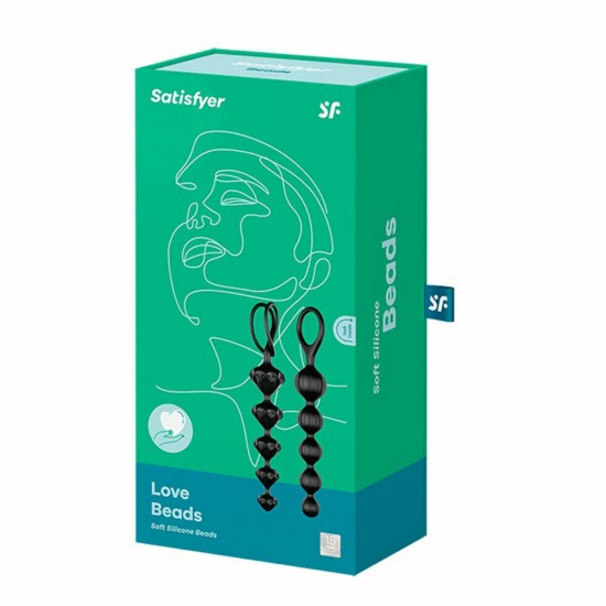Satisfyer Set Of 2 Anal Beads Satisfyer Set Of 2 Anal Beads