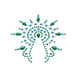 Petits Joujoux Gloria Nipple And Vagina Pasties Green Petits Joujoux Gloria Nipple And Vagina Pasties Green