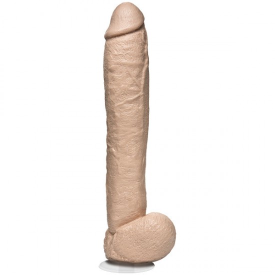 The Naturals 12 Inch Dong With Balls The Naturals 12 Inch Dong With Balls
