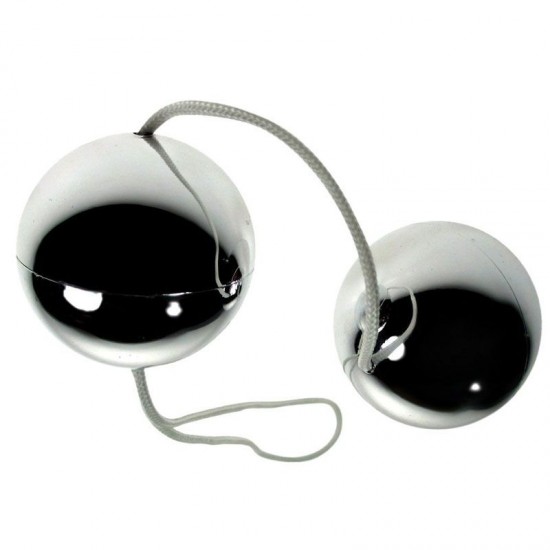 Vibratone Silver Duo Balls Vibratone Silver Duo Balls