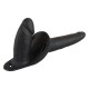 Black Double Dildo Strap On Black Double Dildo Strap On