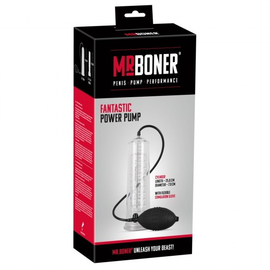 Mister Boner Fantastic Power Penis Pump Mister Boner Fantastic Power Penis Pump