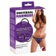 Purple And Black Universal Harness Strap On Purple And Black Universal Harness Strap On