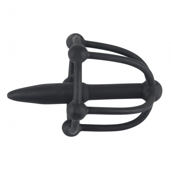 Silicone Penis Plug WIth Glans Cage Silicone Penis Plug WIth Glans Cage