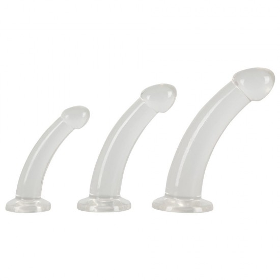 Three Piece Crystal Clear Anal Training Set Three Piece Crystal Clear Anal Training Set