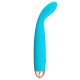 Cuties Silk Touch Rechargeable Mini Vibrator Blue Cuties Silk Touch Rechargeable Mini Vibrator Blue