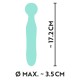 Cuties Silk Touch Rechargeable Mini Vibrator Green Cuties Silk Touch Rechargeable Mini Vibrator Green