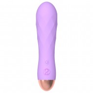 Cuties Silk Touch Rechargeable Mini Vibrator Purple Cuties Silk Touch Rechargeable Mini Vibrator Purple