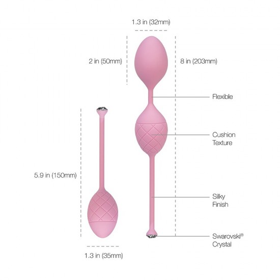 Pillow Talk Frisky Pleasure Balls Pillow Talk Frisky Pleasure Balls