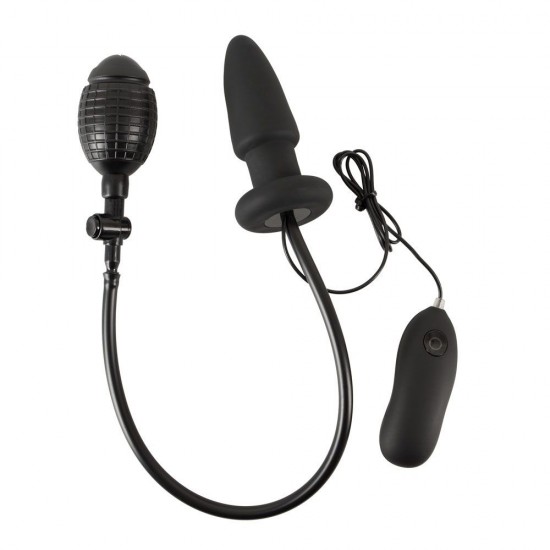 Inflatable And Vibrating Silicone Butt Plug Inflatable And Vibrating Silicone Butt Plug