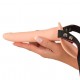 Soft Touch Silicone Rechargeable Vibrating Strap On Soft Touch Silicone Rechargeable Vibrating Strap On
