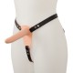 Soft Touch Silicone Rechargeable Vibrating Strap On Soft Touch Silicone Rechargeable Vibrating Strap On