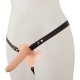 Soft Touch Silicone Rechargeable Vibrating Double Strap On Soft Touch Silicone Rechargeable Vibrating Double Strap On