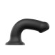 Strap On Me Silicone Dual Density Bendable Dildo XLarge Black Strap On Me Silicone Dual Density Bendable Dildo XLarge Black