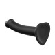 Strap On Me Silicone Dual Density Bendable Dildo XLarge Black Strap On Me Silicone Dual Density Bendable Dildo XLarge Black