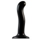 Strap On Me Prostate and G Spot Curved Dildo Medium Black Strap On Me Prostate and G Spot Curved Dildo Medium Black