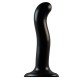 Strap On Me Prostate and G Spot Curved Dildo Small Black Strap On Me Prostate and G Spot Curved Dildo Small Black
