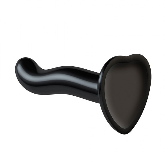 Strap On Me Prostate and G Spot Curved Dildo Small Black Strap On Me Prostate and G Spot Curved Dildo Small Black