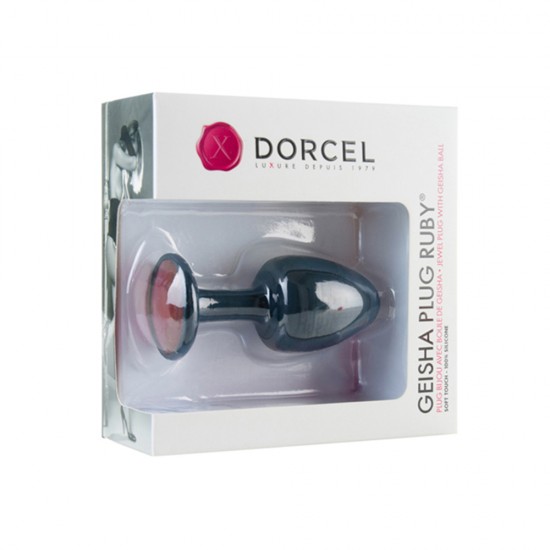 Dorcel Medium Geisha Anal Plug Ruby Dorcel Medium Geisha Anal Plug Ruby