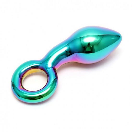 Sensual Multi Coloured Glass Kaleigh Dildo Sensual Multi Coloured Glass Kaleigh Dildo
