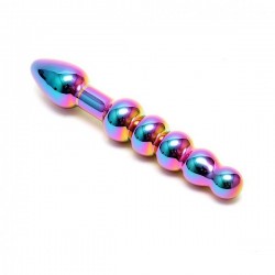 Sensual Multi Coloured Glass Laila Anal Probe Sensual Multi Coloured Glass Laila Anal Probe