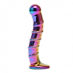 Sensual Multi Coloured Glass Nikita Dildo Sensual Multi Coloured Glass Nikita Dildo