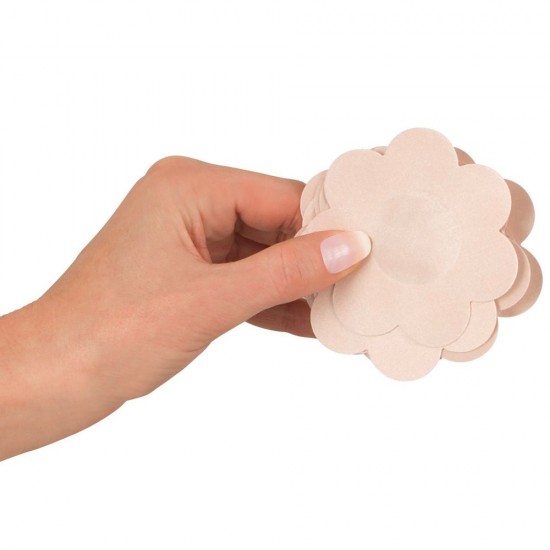 6 Pairs Of Flesh Coloured Nipple Covers 6 Pairs Of Flesh Coloured Nipple Covers