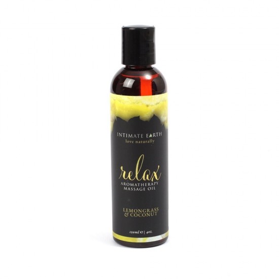 Intimate Earth Lemongrass and Coconut Massage Oil Intimate Earth Lemongrass and Coconut Massage Oil