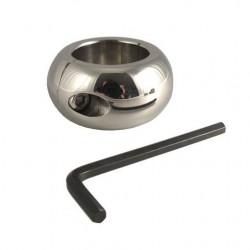 Donut Stainless Steel Ballstretcher 3cm Donut Stainless Steel Ballstretcher 3cm