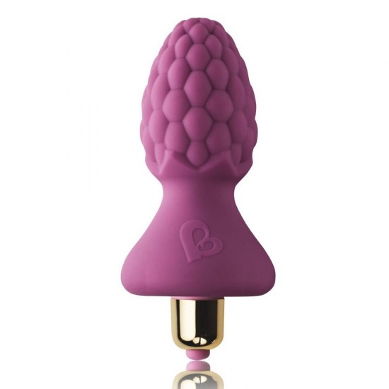 Rocks Off 7 Speed AssBerries Raspberry Butt Plug Rocks Off 7 Speed AssBerries Raspberry Butt Plug