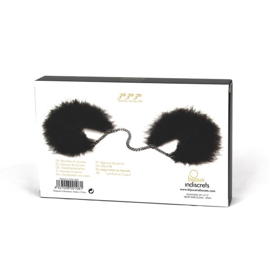 Bijoux Indiscrets Za Za Zu Feather Handcuffs Bijoux Indiscrets Za Za Zu Feather Handcuffs