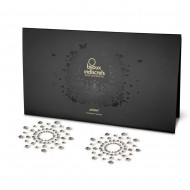 Bijoux Indiscrets Mimi Rhinestone Pasties Silver Bijoux Indiscrets Mimi Rhinestone Pasties Silver