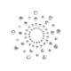 Bijoux Indiscrets Mimi Rhinestone Pasties Silver Bijoux Indiscrets Mimi Rhinestone Pasties Silver