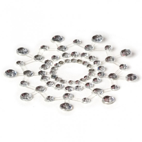 Bijoux Indiscrets Mimi Rhinestone Pasties Silver Bijoux Indiscrets Mimi Rhinestone Pasties Silver